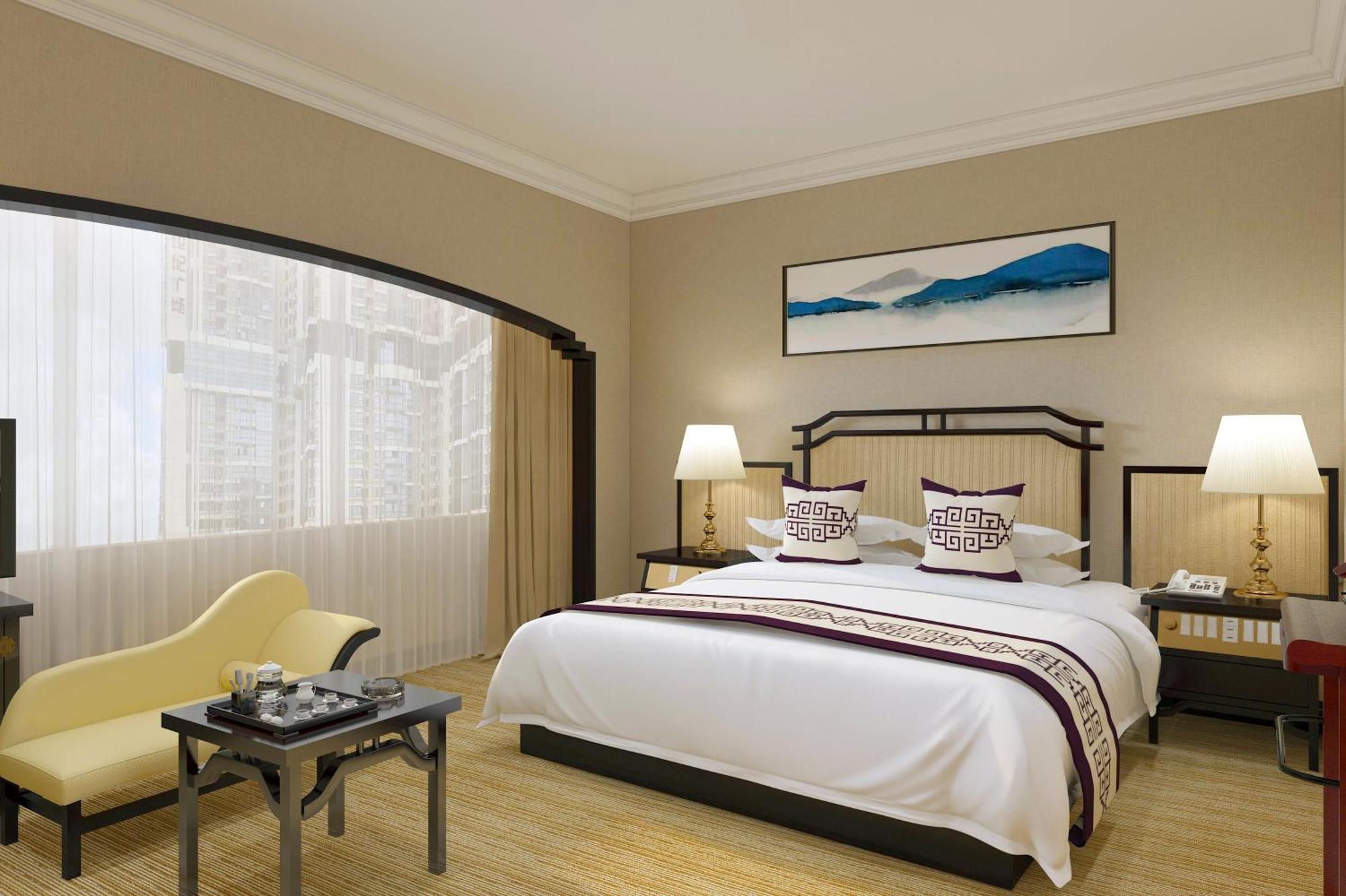 Yindo Jasper Hotel Csuhaj Kültér fotó