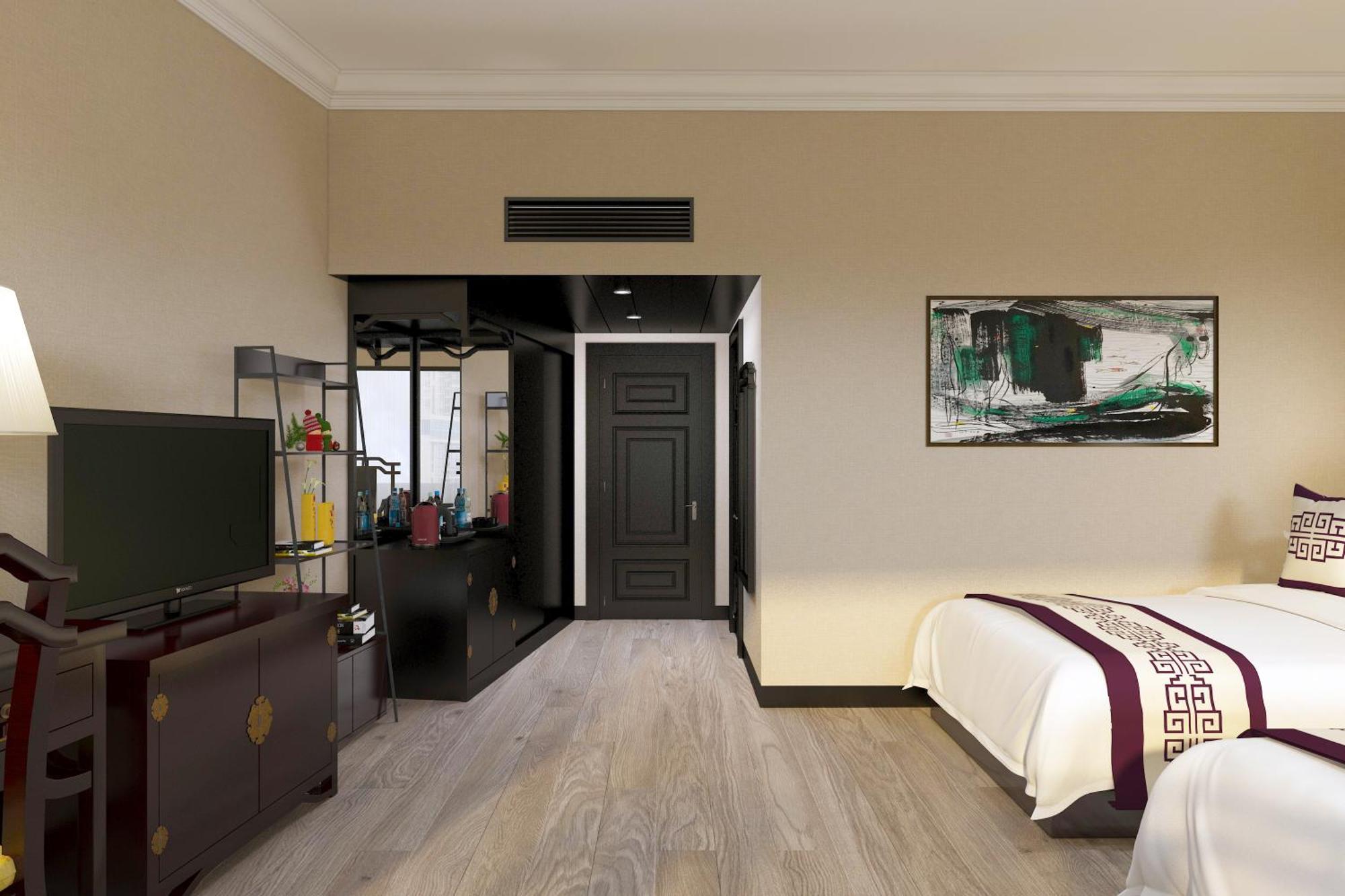 Yindo Jasper Hotel Csuhaj Kültér fotó