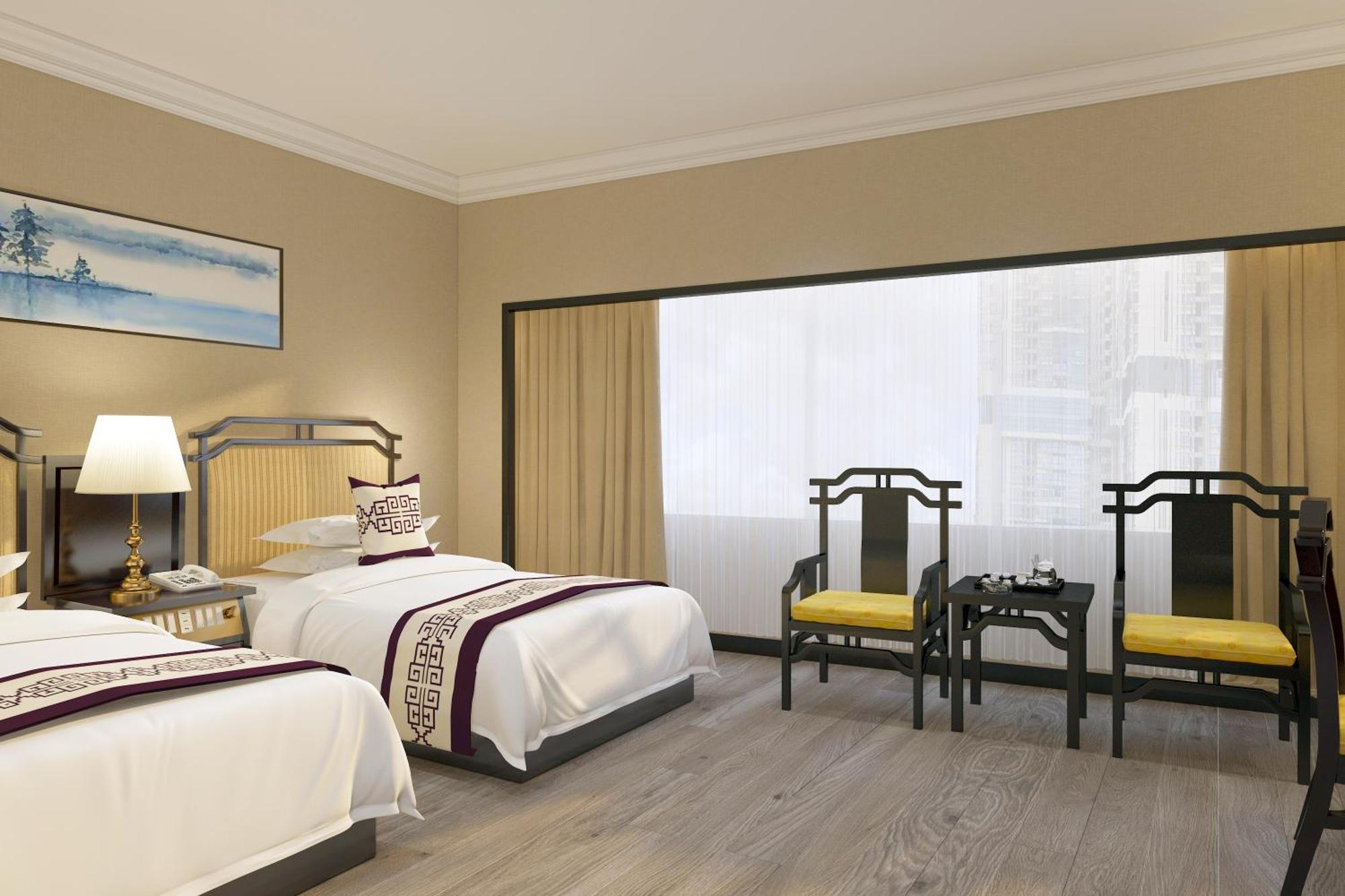 Yindo Jasper Hotel Csuhaj Kültér fotó