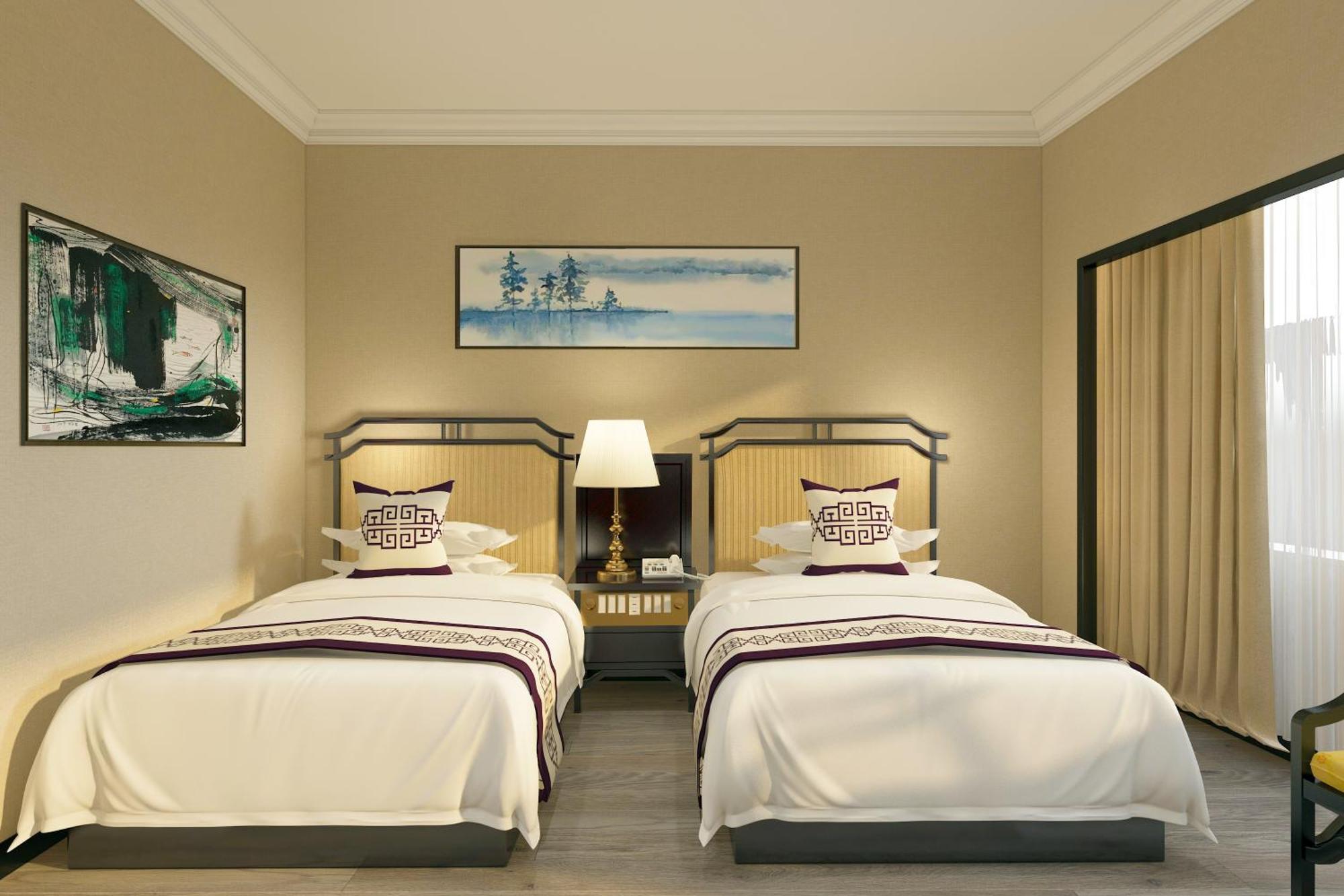 Yindo Jasper Hotel Csuhaj Kültér fotó
