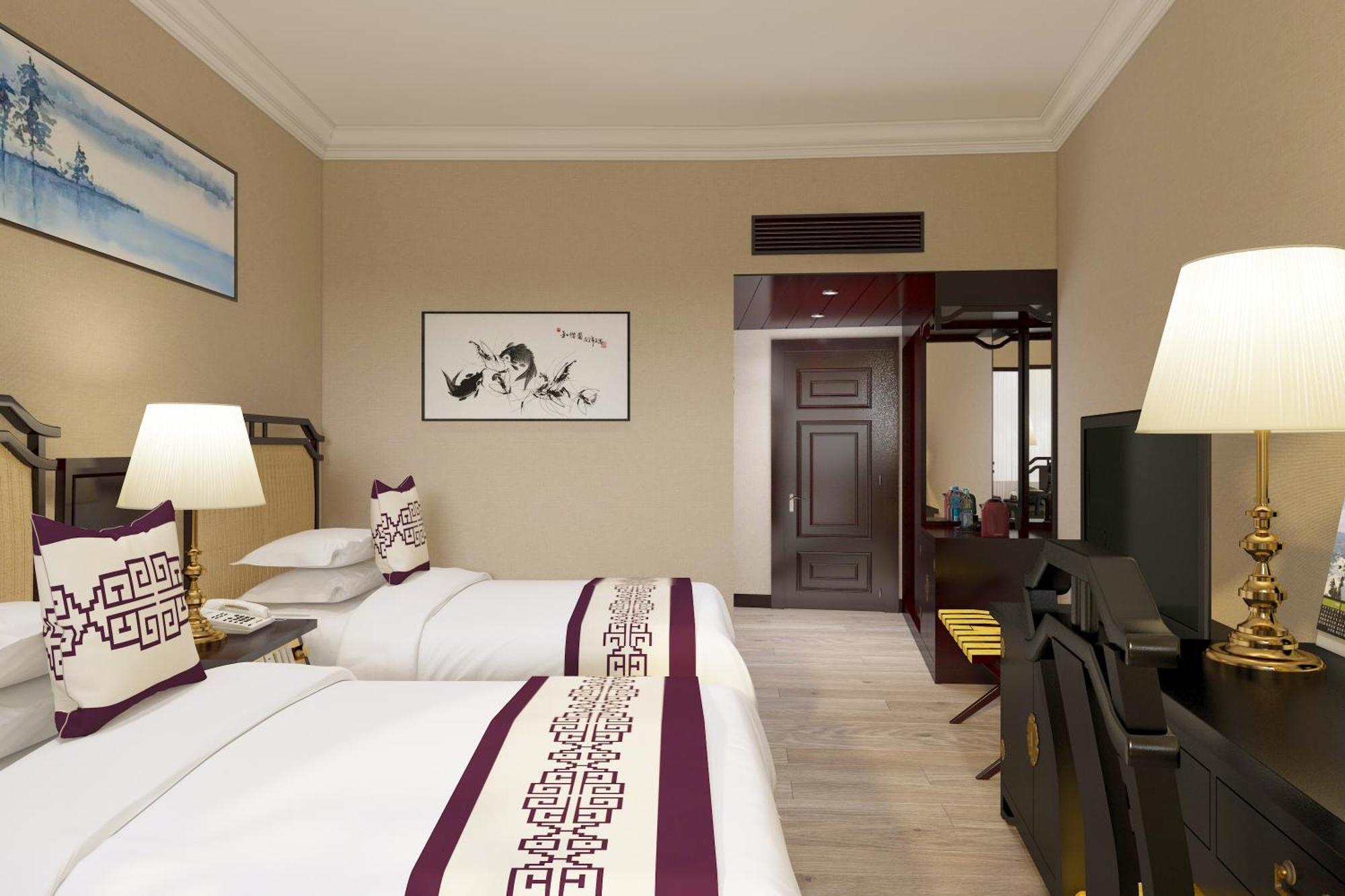 Yindo Jasper Hotel Csuhaj Kültér fotó