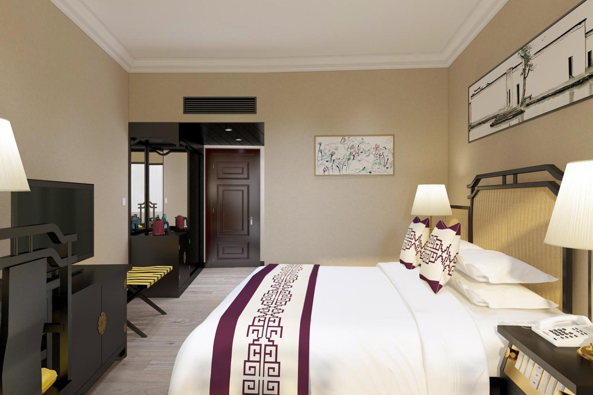 Yindo Jasper Hotel Csuhaj Kültér fotó