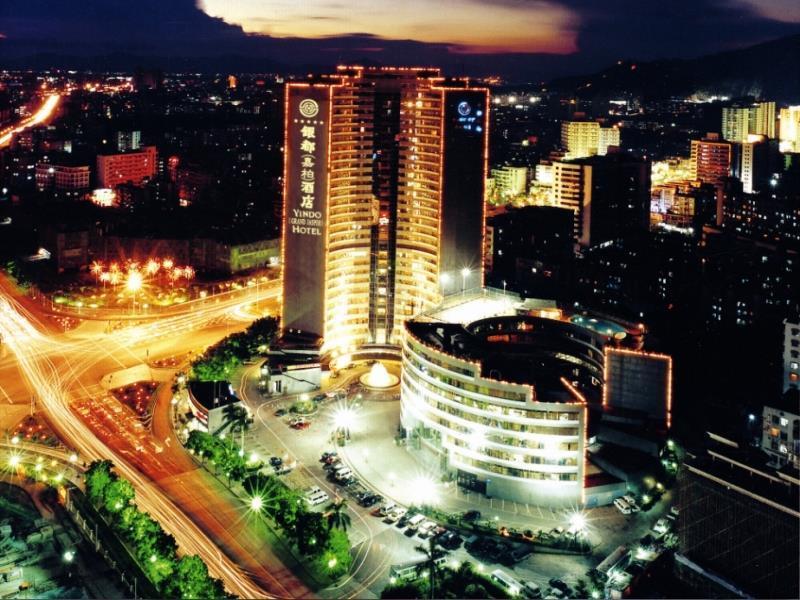 Yindo Jasper Hotel Csuhaj Kültér fotó